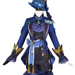Genshin Impact Furina Focalors Cosplay (Includes Wig!)